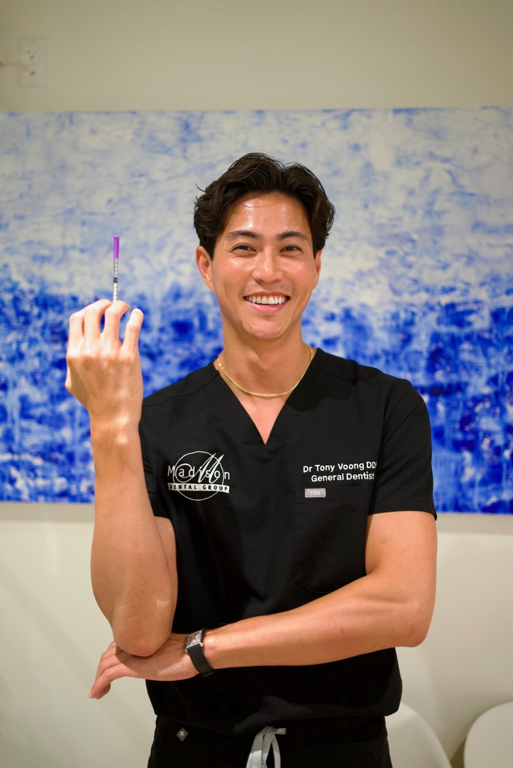 Portrait of Dr. Tony Voong, DDS, at Madison Dental Group.