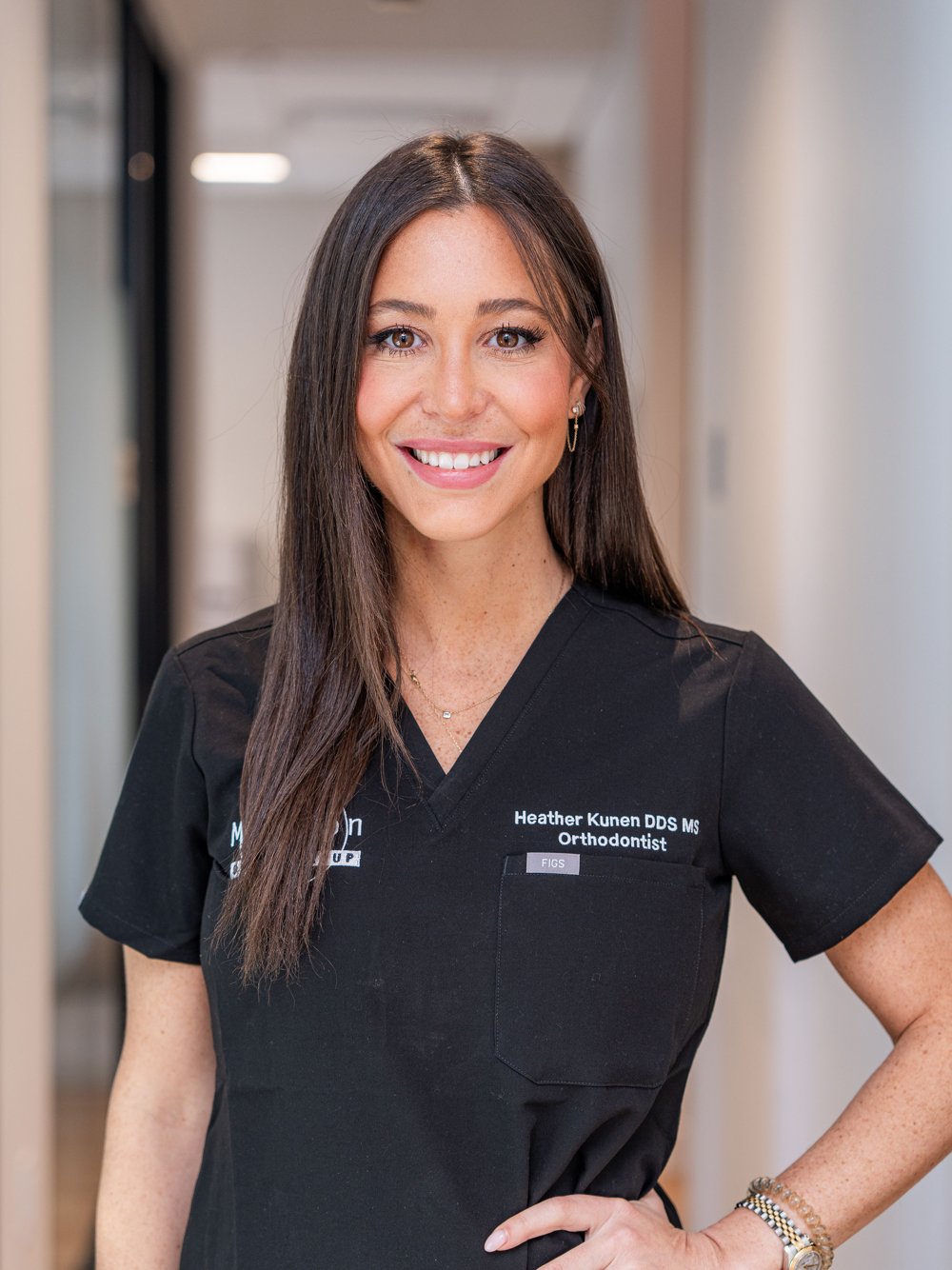 Portrait of Dr. Heather Kunen, DDS, MS, at Madison Dental Group.